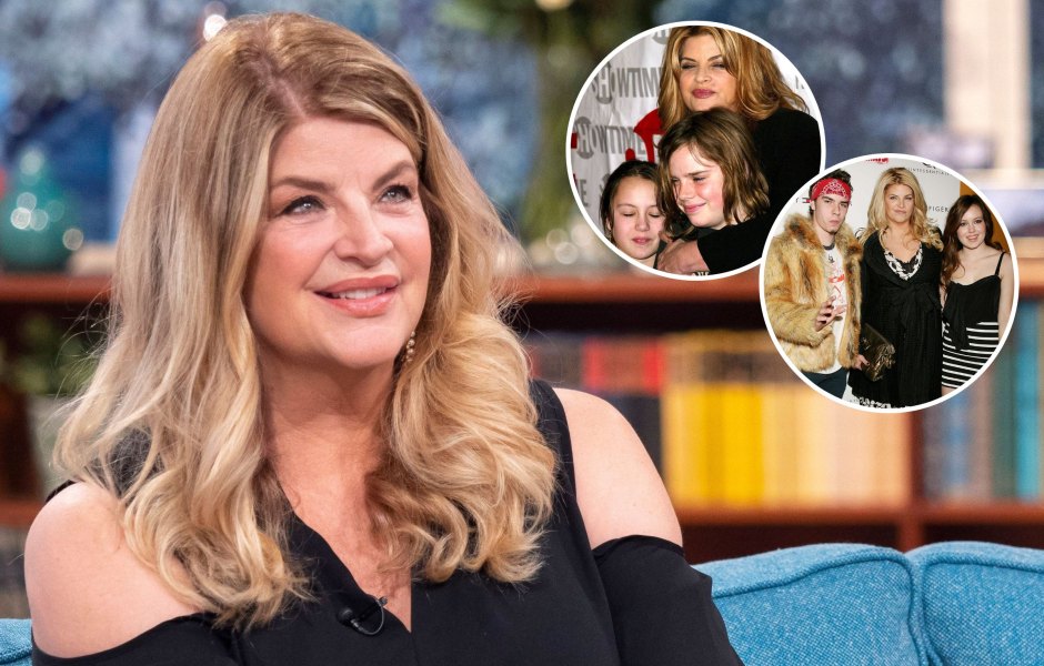 'Cheers' Actress Kirstie Alley Was a Loving Mother: See Rare Photos of the Late Star With Her 2 Kids