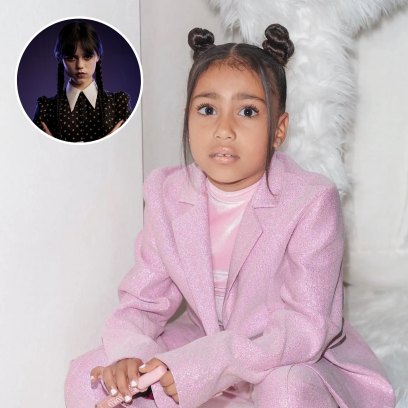 Mysterious and Spooky! North West Transforms Into Wednesday Addams and Dances as Jenna Ortega