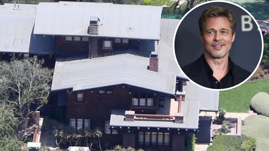 Brad Pitt Los Feliz Home Photos: Pictures of Actor's House