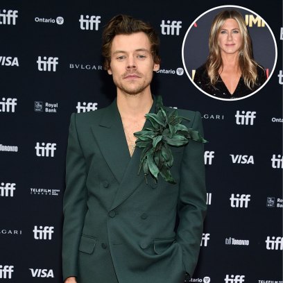Harry Styles Rips His Pants in Front of First Celeb Crush Jennifer Aniston During Concert