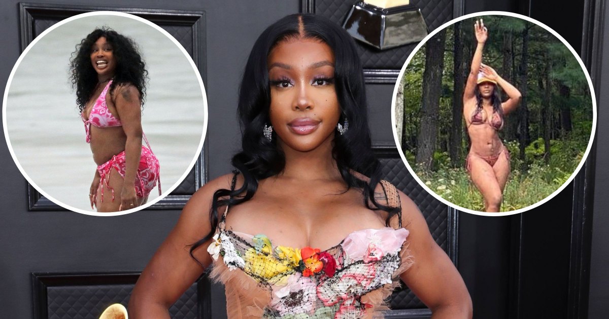 SZA Dares to Wear an Invisible Thong Bikini in Racy Poolside Snap