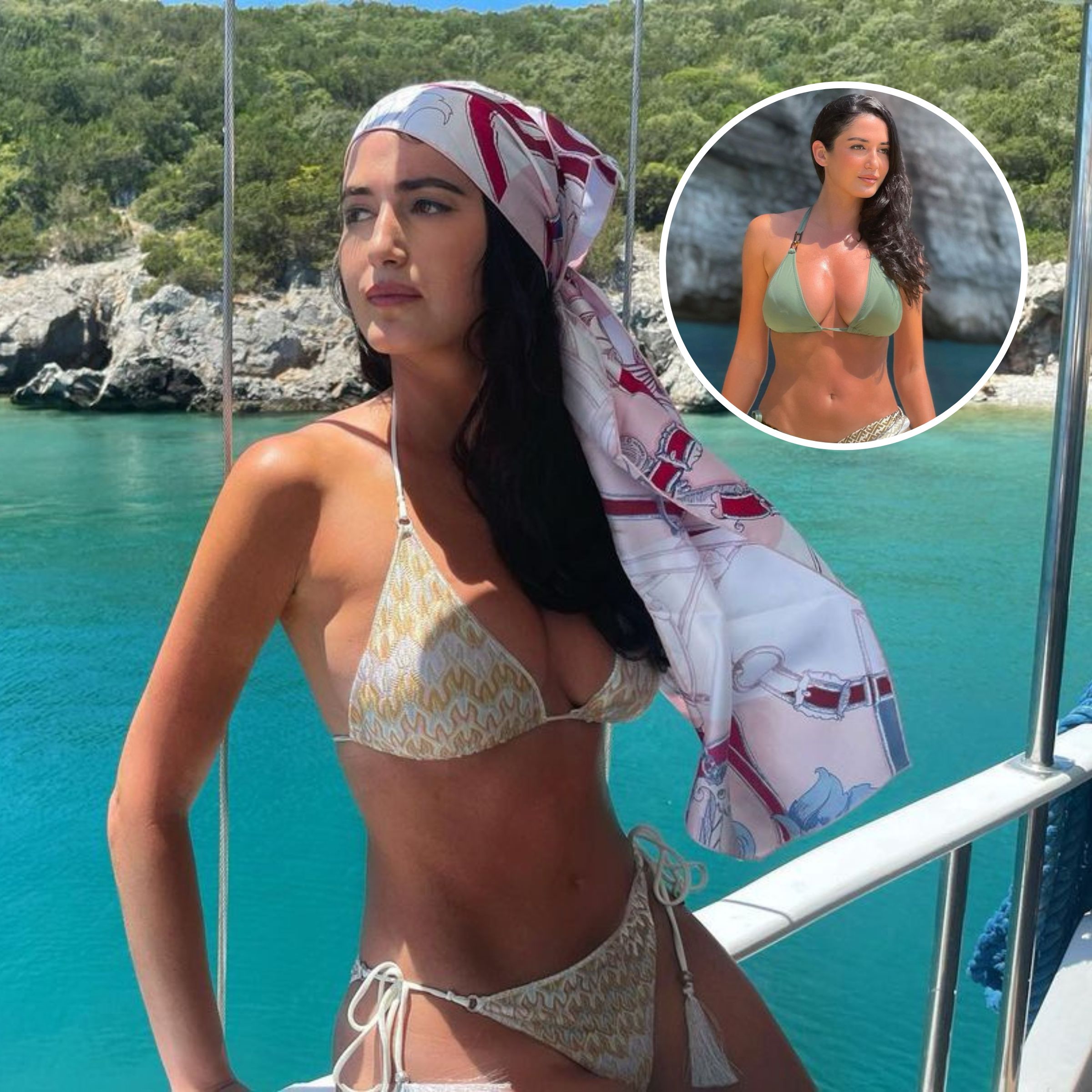 Bachelor's Ariel Frenkel Bikini Photos: Swimsuit Pictures