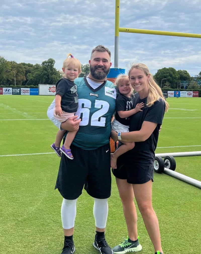 Jason and Kylie Kelce