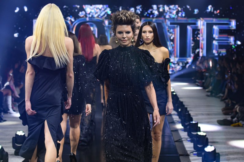 Lisa Rinna Makes Surprise Runway Appearance During Copenhagen Fashion Week Amid 'RHOBH' Drama: Photos