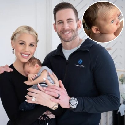 So Cute! Heather Rae Young and Tarek El Moussa's Baby Boy Tristan Is Adorable: See Photos