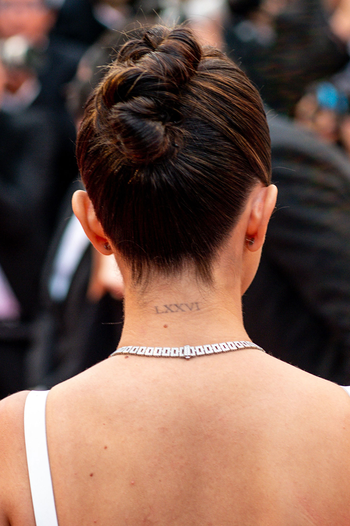Selena Gomez Rare Neck Tattoo Meaning  Photos Are So Inspiring   StyleCaster