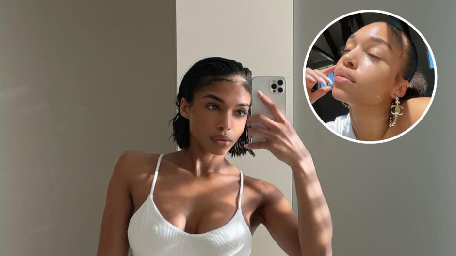 Lori Harvey's Makeup-Free Skin Is Glossy and Glazed! See Her Gorgeous No-Makeup Photos