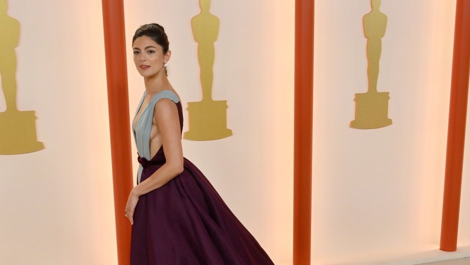Monica Barbaro Lights Up the Oscars Red Carpet in Plunging V-Neck Dress: See Photos!