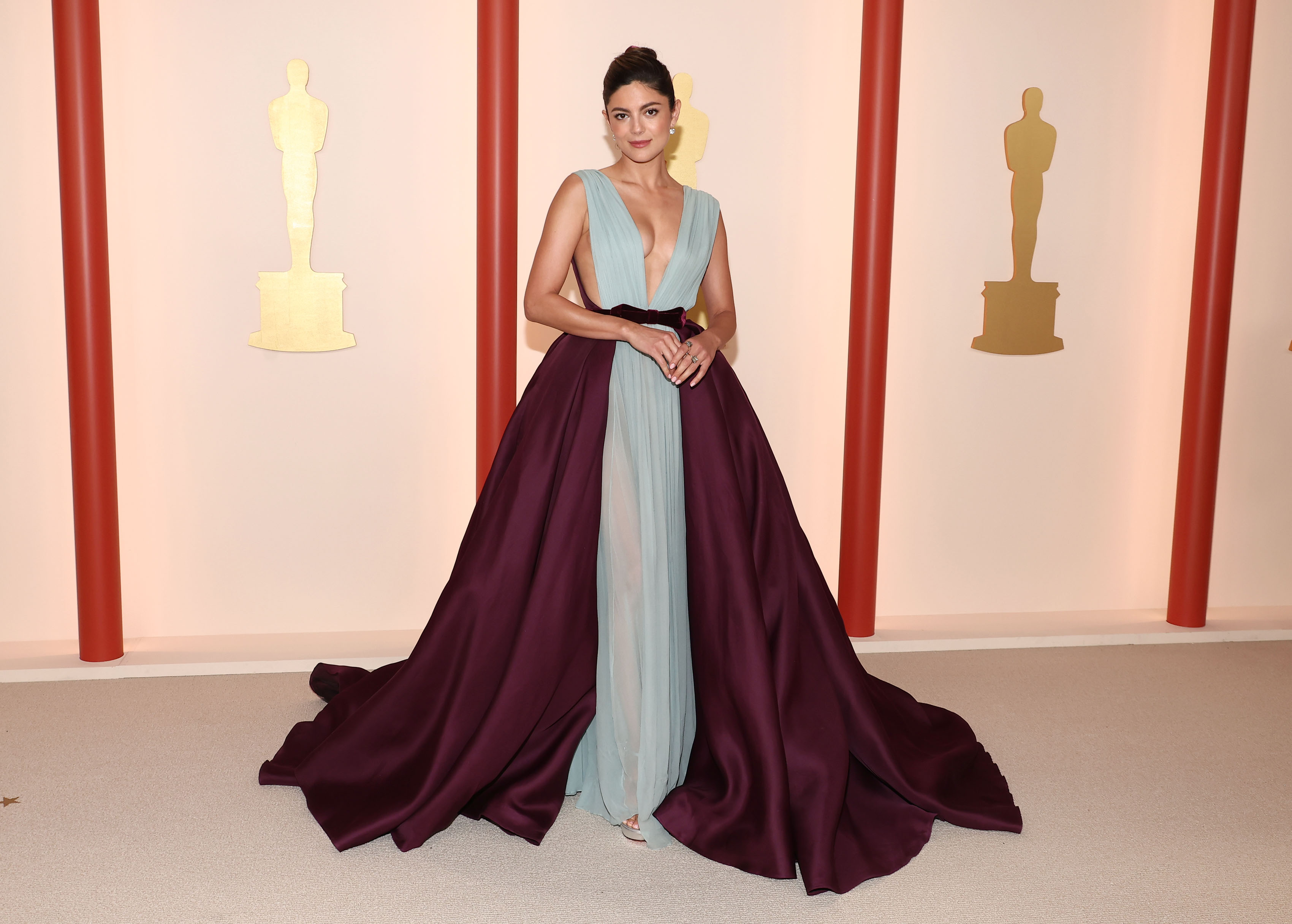 Monica Barbaro Wore Elie Saab Haute Couture To The 2023 Oscars