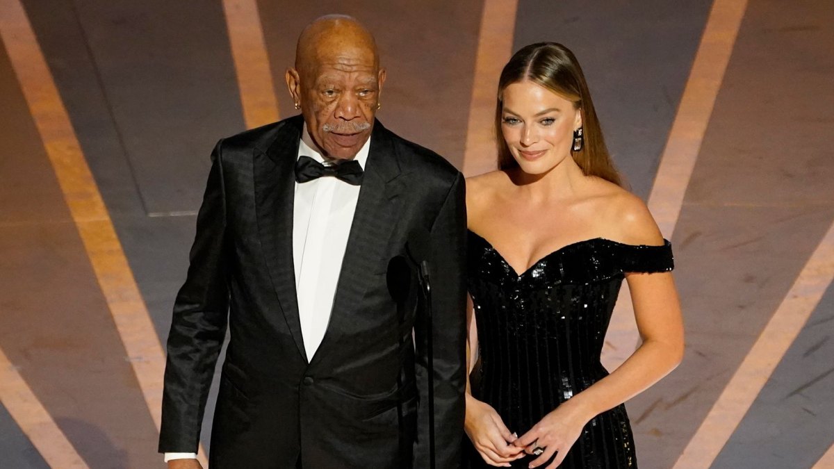 Morgan Freeman, Margot Robbie