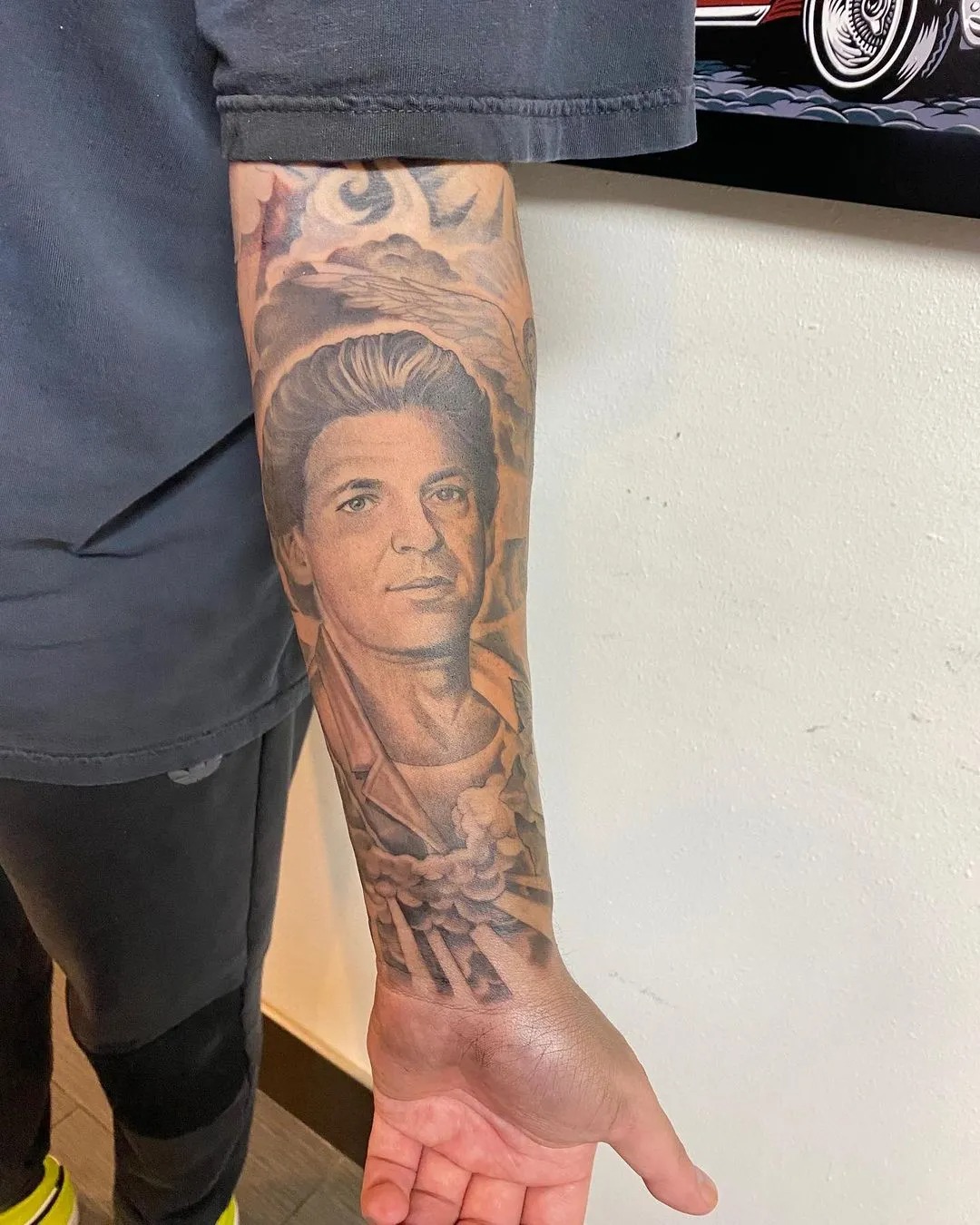 Rob Kardashian Tattoo Tour See Photos of His Ink Life & Style