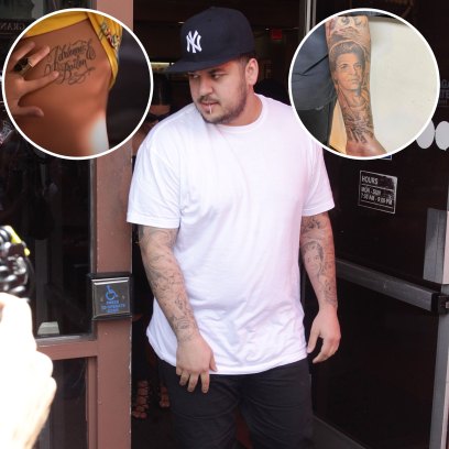 Rob Kardashian Tattoo Tour: See Photos of His Ink