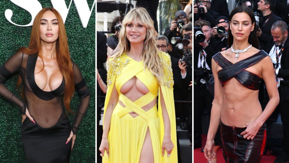 Celebrities' Sexiest Most Revealing Outfits of 2023: Photos