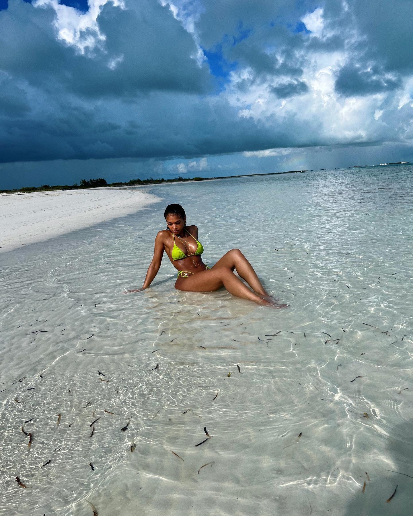 Lori Harvey Bikini Photos