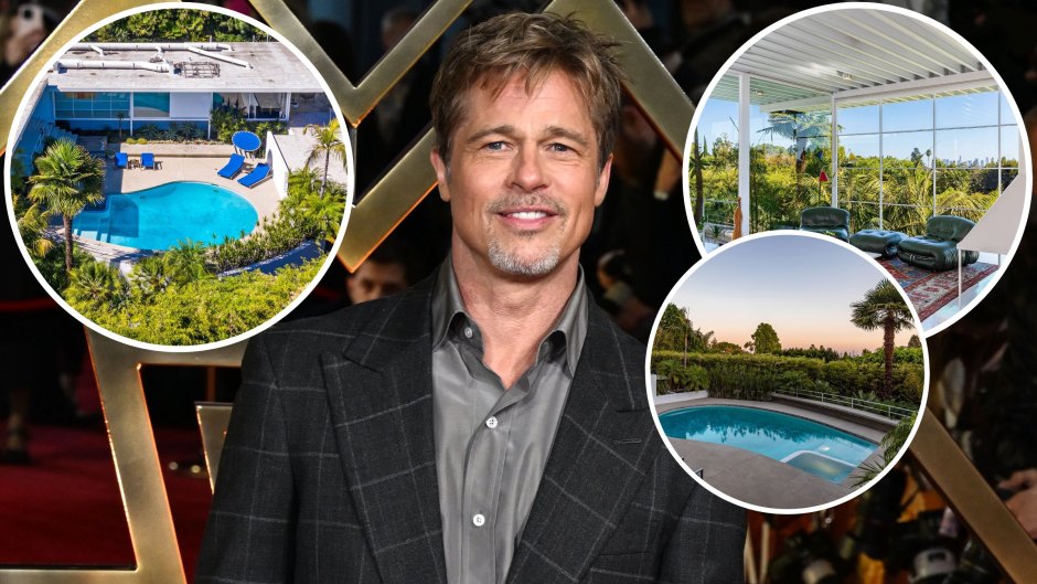 Brad Pitt’s House Exudes Major ‘Once Upon a Time … in Hollywood’ Vibes! See Photos of His L.A. Home