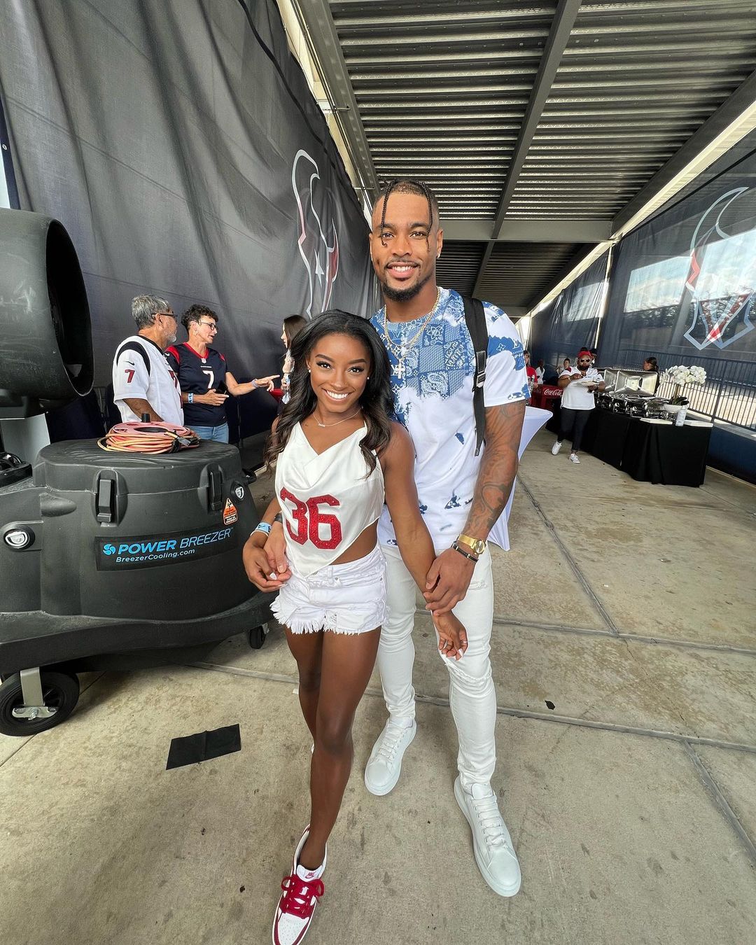 Simone Biles Destination Wedding