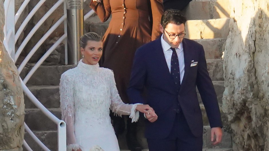 Claudia Schiffer reacts to inspiring Sofia Richie's wedding dress
