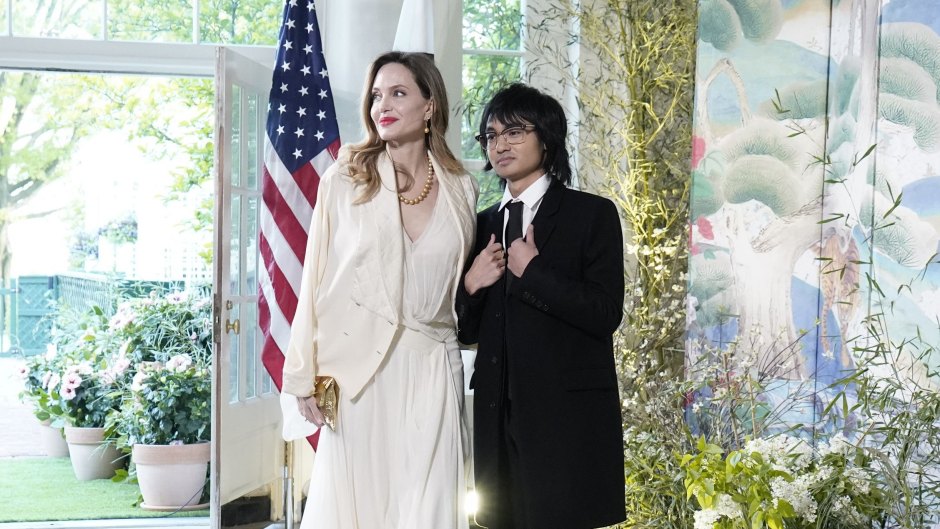 Angelina Jolie Brings Son Maddox to the White House: Photos