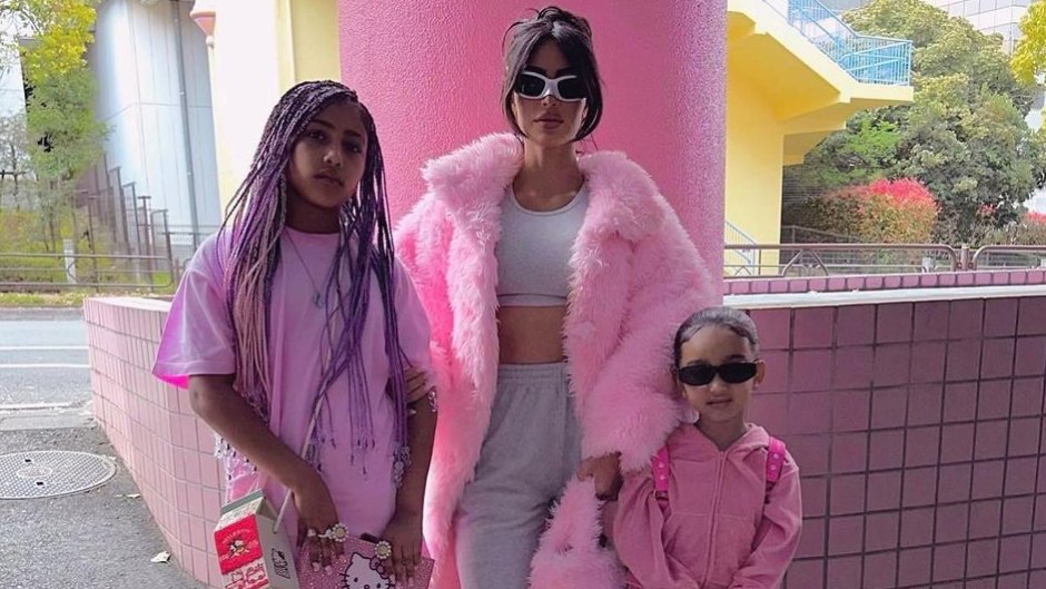 North West Flaunts $4k Purses in Tokyo With Kim Kardashian