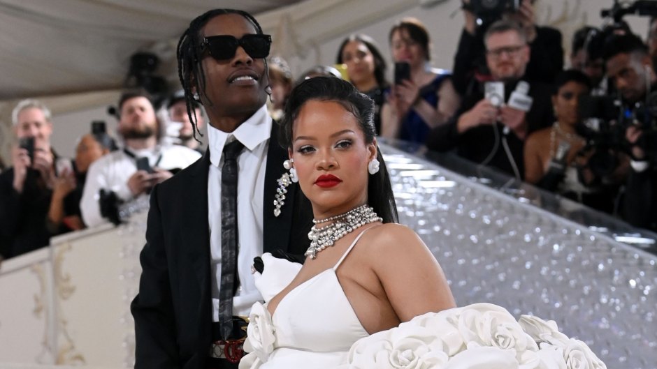 A$AP Rocky honors Rihanna with custom jacket at Super Bowl