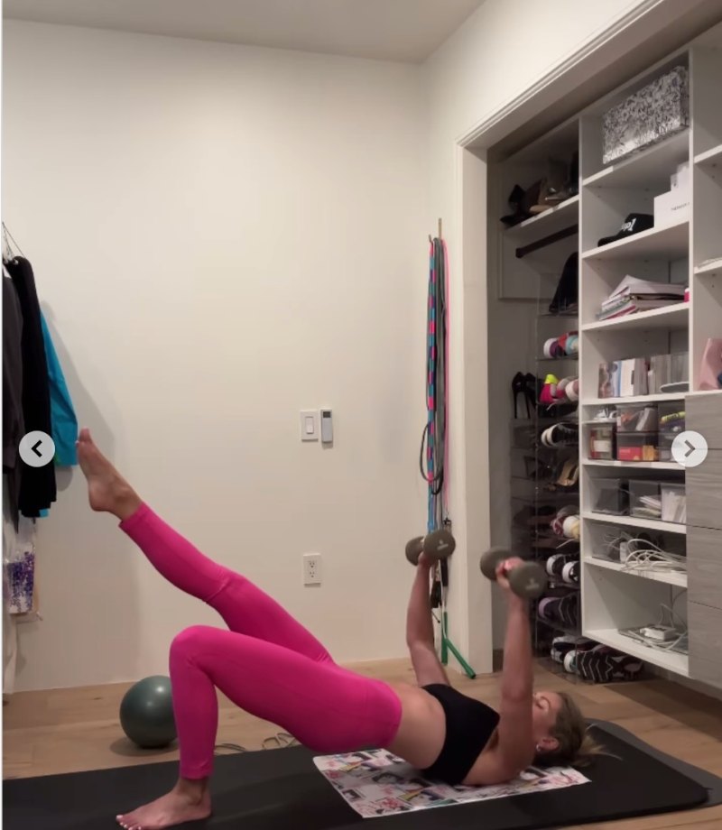 candace cameron bure home gym