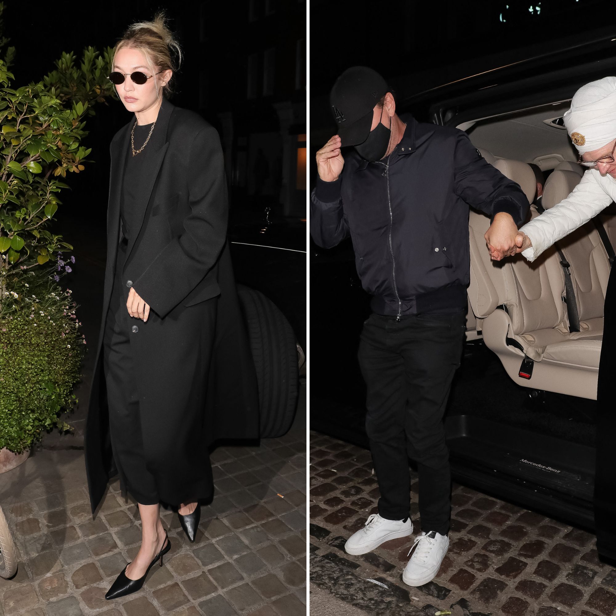 gigi hadid leonardo dicaprio london date