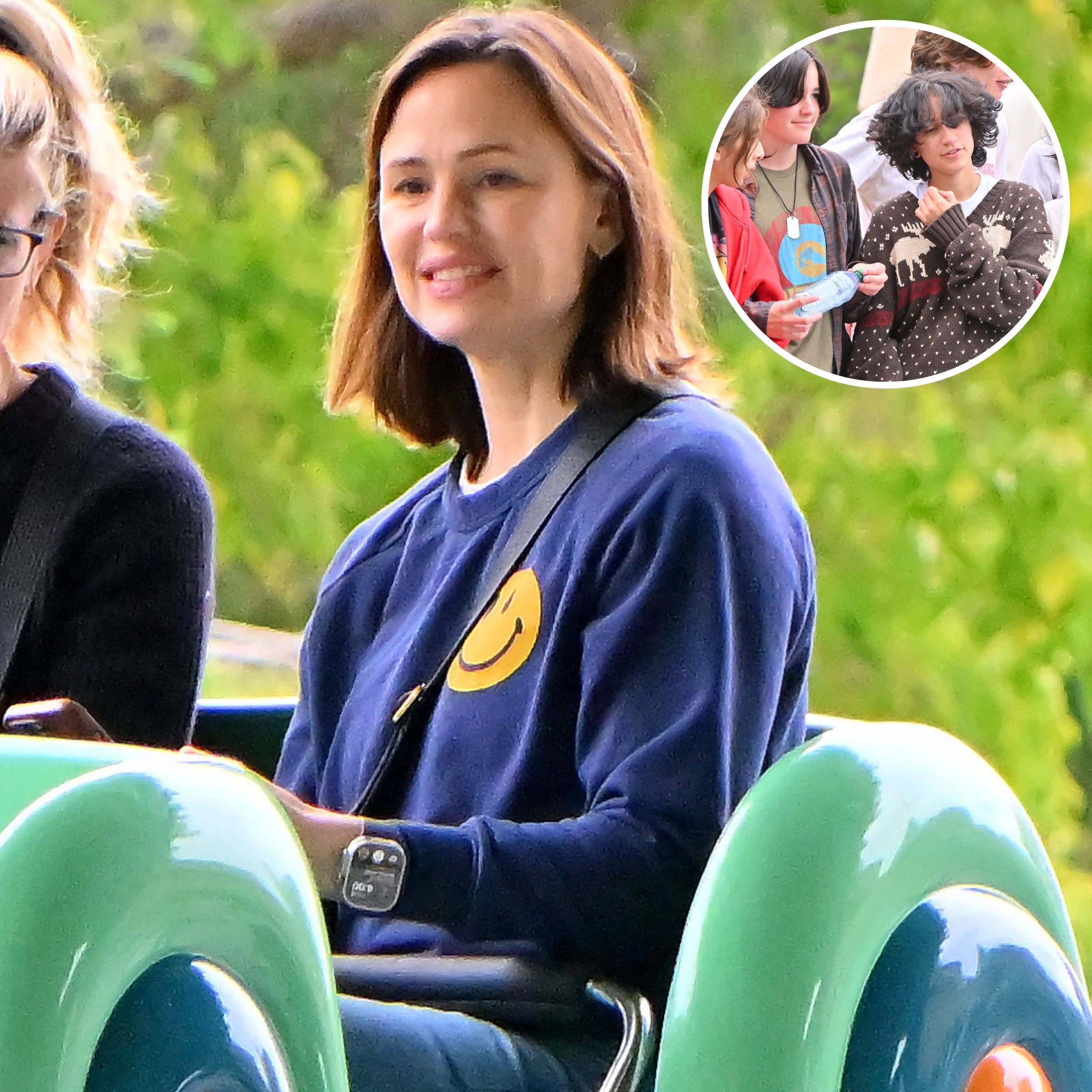 Jennifer Garner, Seraphina, J. Lo’s Child Emme in Disneyland