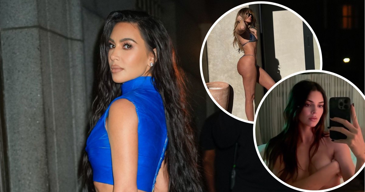 Kim Kardashian Getting Fucked - Hottest Kardashian-Jenner Photos 2023: Kim, Kylie, More