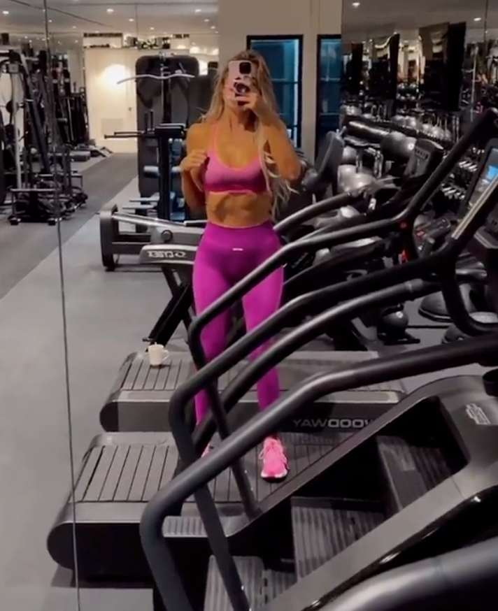 khloe kardashian home gym