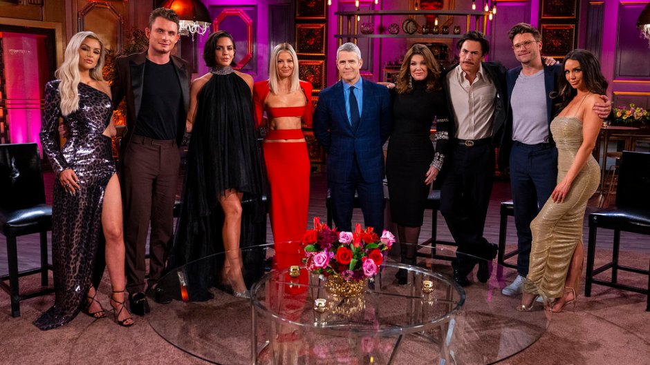 The cast of Vanderpump Rules attend the season 10 reunion special.