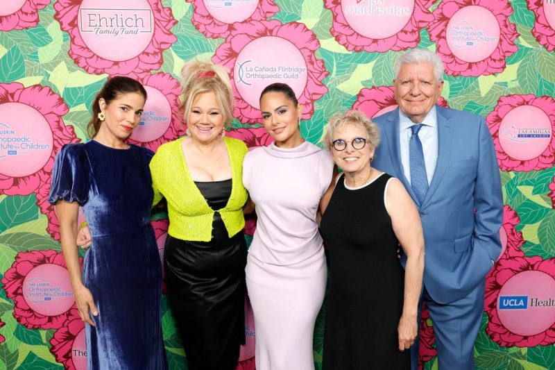 Ana Ortiz, Caroline Rhea, Pia Toscano, Mary Lou Belli, and Jose Armando Ronstadt attend the Luskin Orthopaedic Institute for Children, Stand for Kids Gala at Universal Studios Hollywood on June 10, 2023 in Universal City, California.