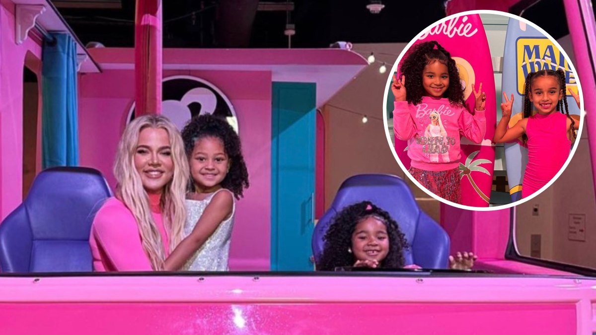 Such Dolls! Kim and Khloe Kardashian Bring True, Chicago, Dream and Stormi on World of Barbie Tour