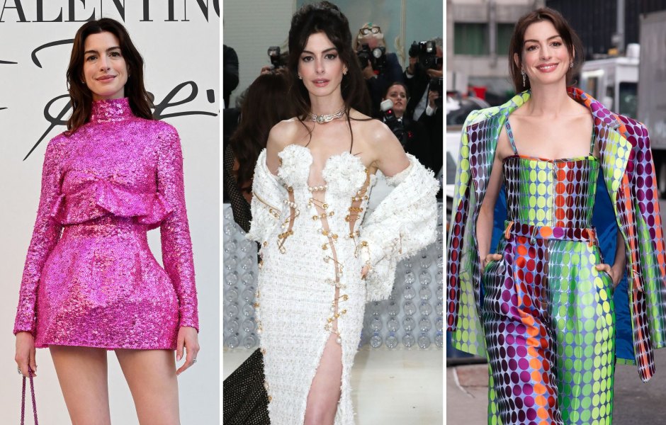 Anne Hathaway Best Outfits: Red Carpet, Sexy Fashion Photos