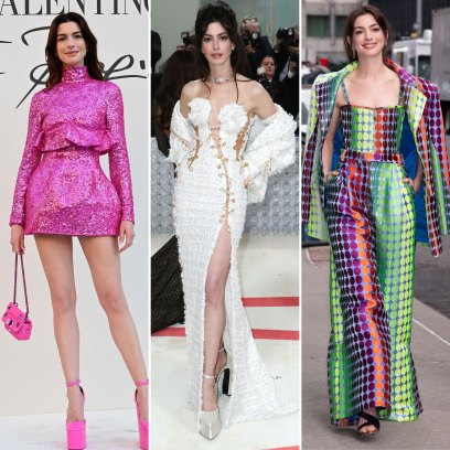 Anne Hathaway Best Outfits: Red Carpet, Sexy Fashion Photos