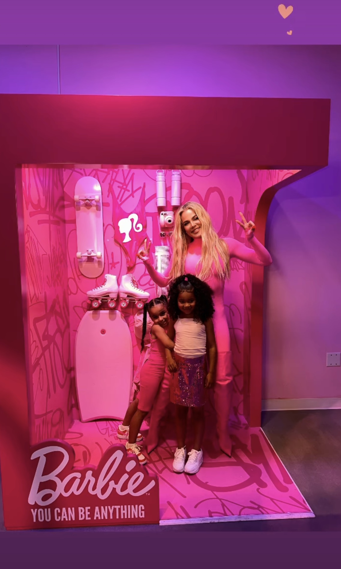 Kim, Khloe Kardashian Take Daughters on World of Barbie Tour