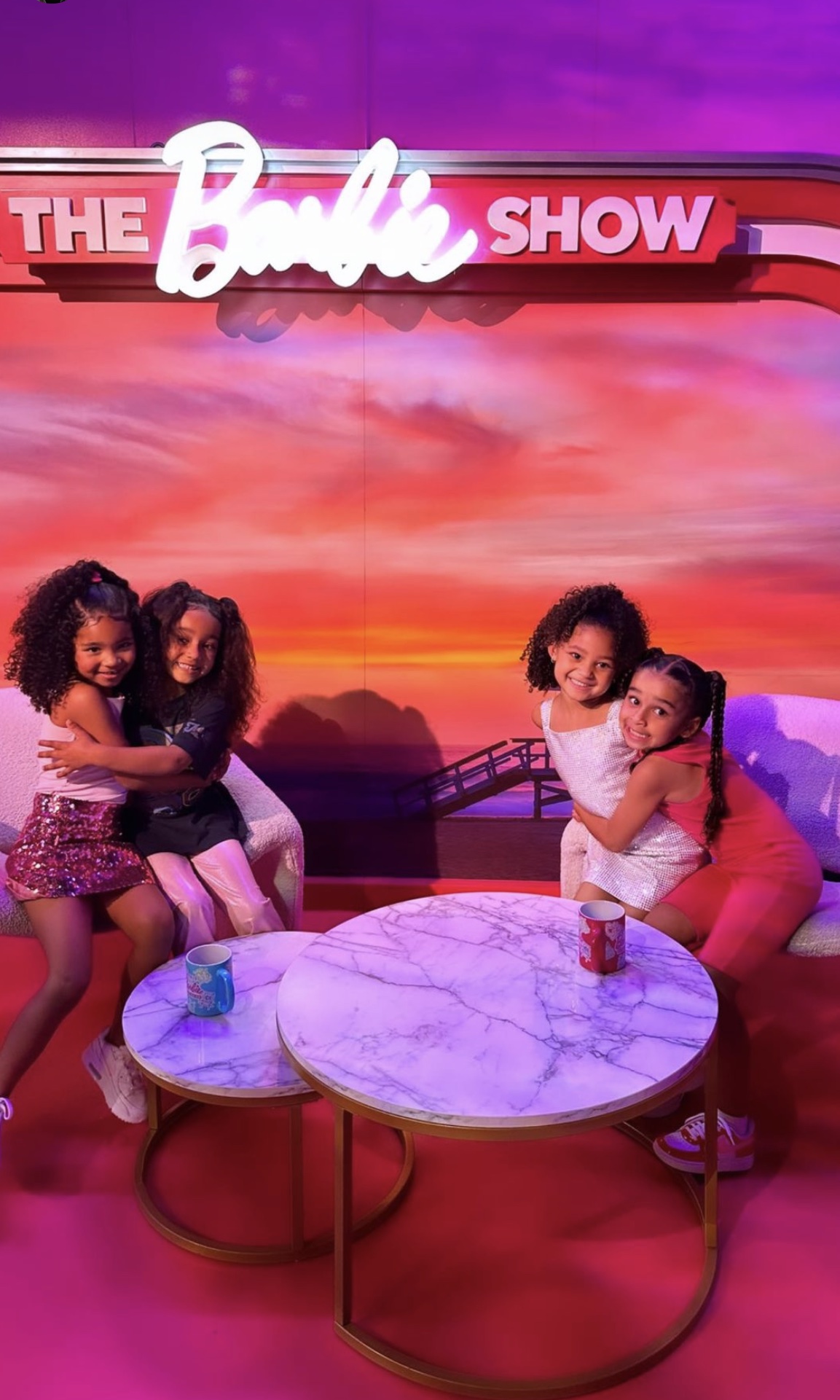Kim, Khloe Kardashian Take Daughters on World of Barbie Tour