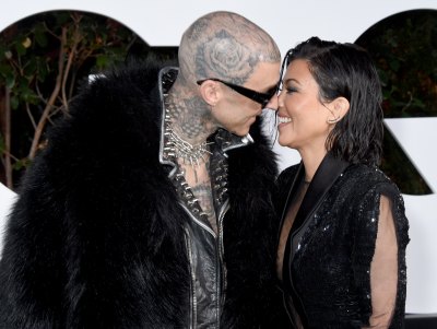 Travis Barker Kourtney Kardashian