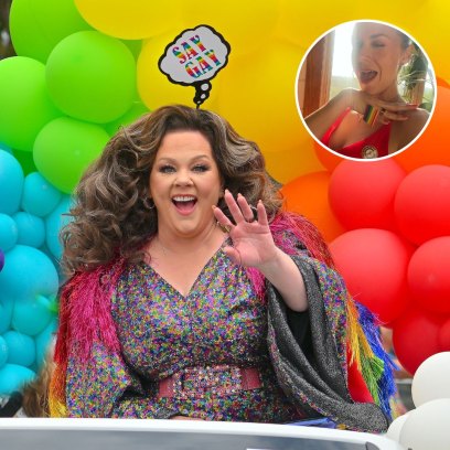 Melissa McCarthy and Hilarie Burton Morgan attend Pride Month events.