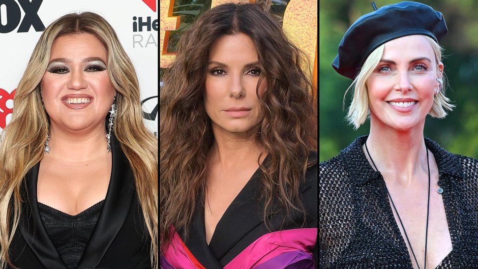 Celebrities Who Have Sworn Off Marriage FTR 395 Kelly Clarkson, Sandra Bullock and Charlize Theron