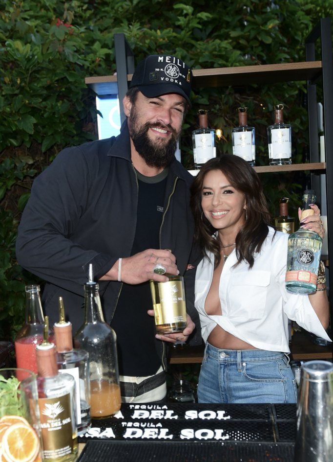 What Your Favorite Stars Are Doing This Week: Hot Photos 80 Jason Momoa and Eva Longoria at The Bungalow Santa Monica for their Support Maui fundraising event