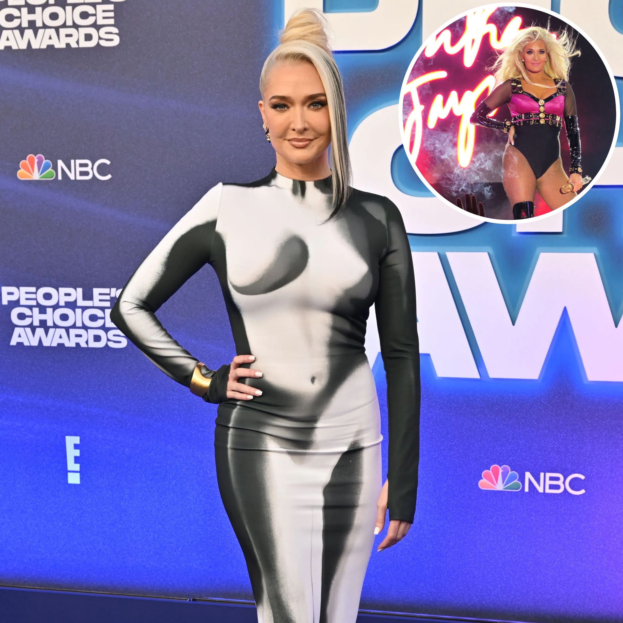 Erika Jayne Sexiest Outfits Braless, Sheer Fashion Photos pic picture