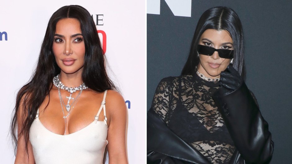 Kim and Kourtney Kardashian End Dolce & Gabbana Feud