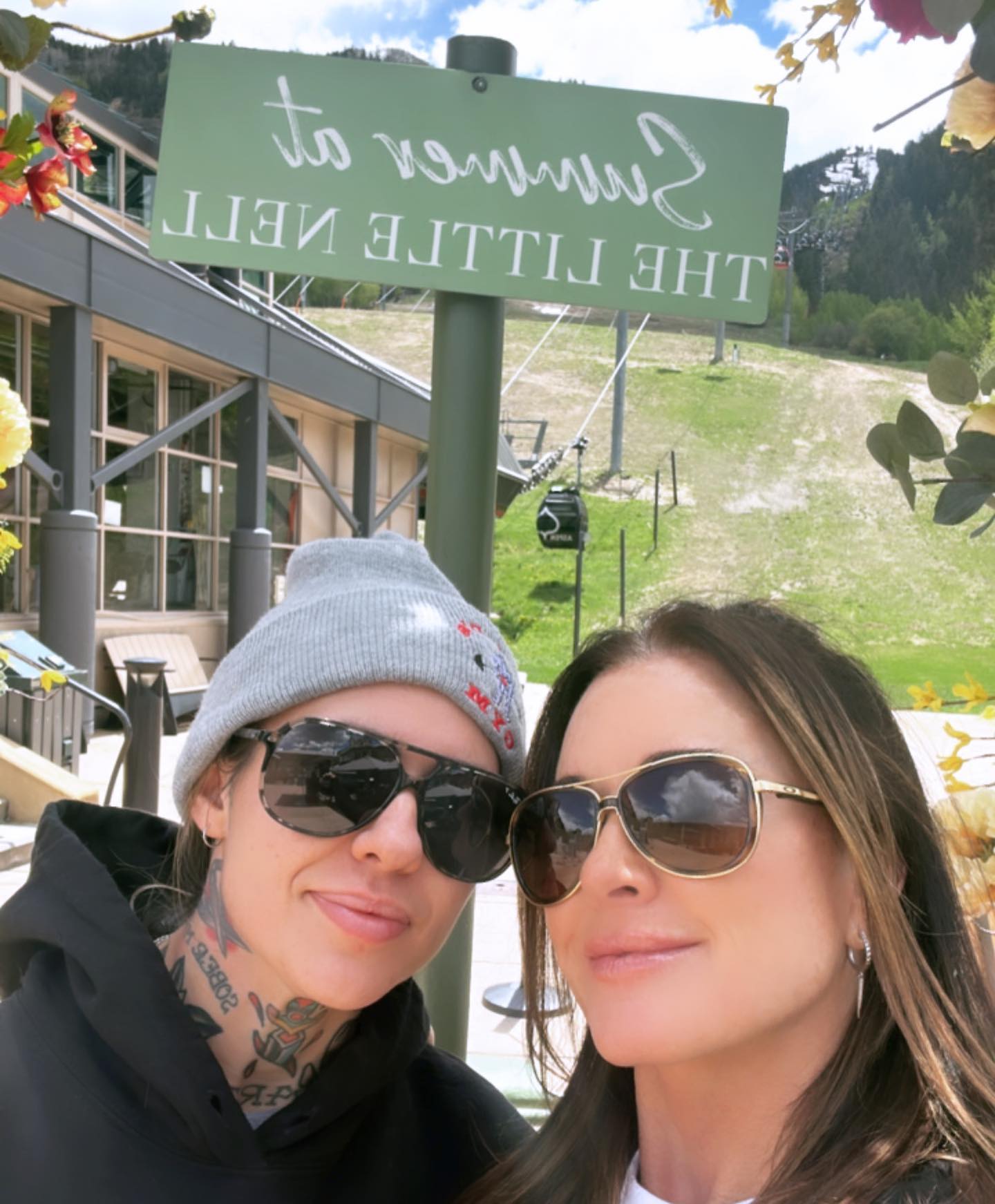 kyle-richards-morgan-wade-selfie