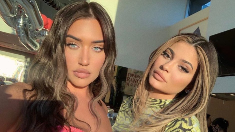 Anastasia 'Stassie' Karanikolaou and Kylie Jenner pose for a selfie