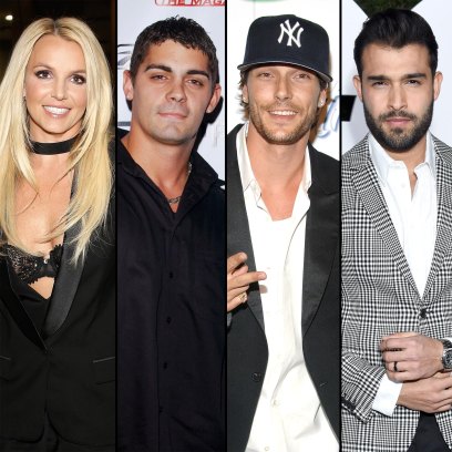 Britney Spears Marriage History 339 Britney Spears, Jason Alexander, Kevin Federline, Sam Asghari.