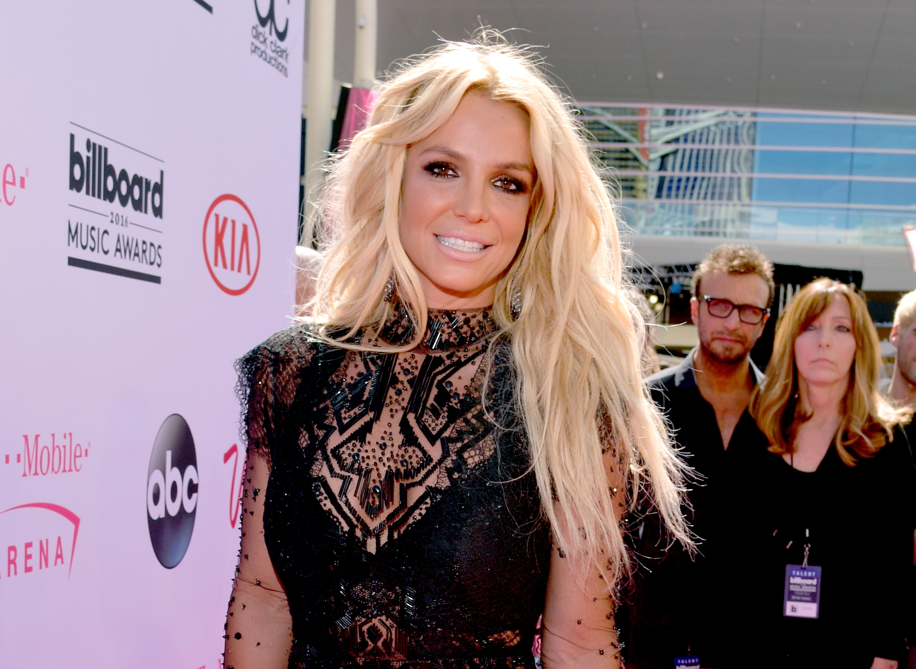 Britney Spears on red carpet