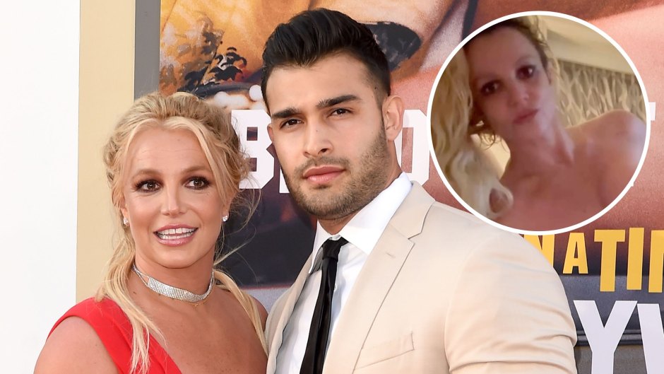 Britney Spears Is Topless in New Video Amid Sam Asghari Divorce