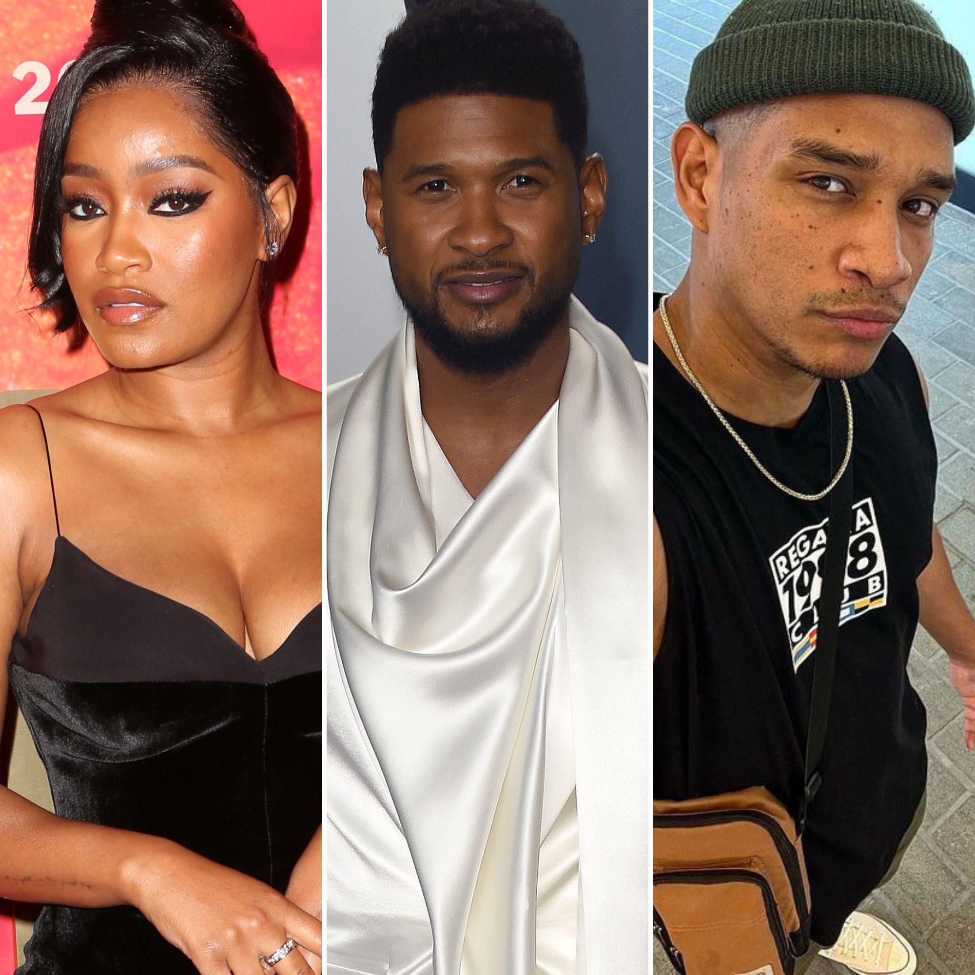 Keke Palmer's Baby Daddy Defends Shaming Her Outfit at Usher Show