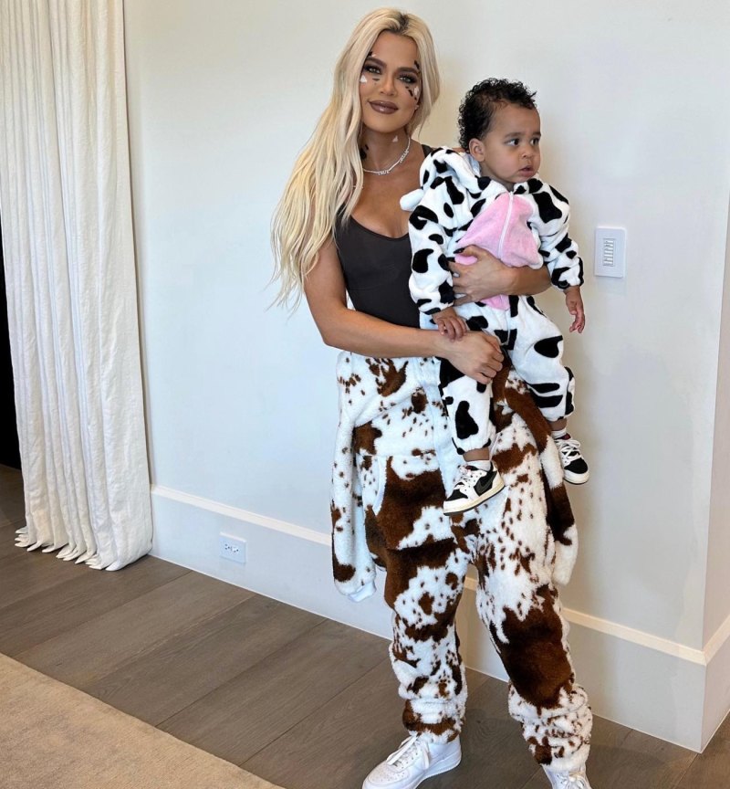 Khloe Kardashian Photos with Kids True and Tatum Thompson