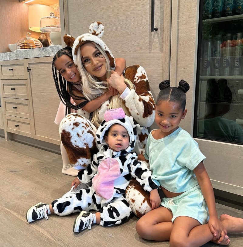Khloe Kardashian Photos with Kids True and Tatum Thompson